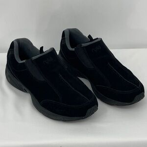 Ryka Men's Black Slip-On Sneakers SIZE  12 W